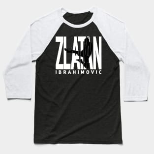 Zlatan Ibrahimović silhouette Baseball T-Shirt